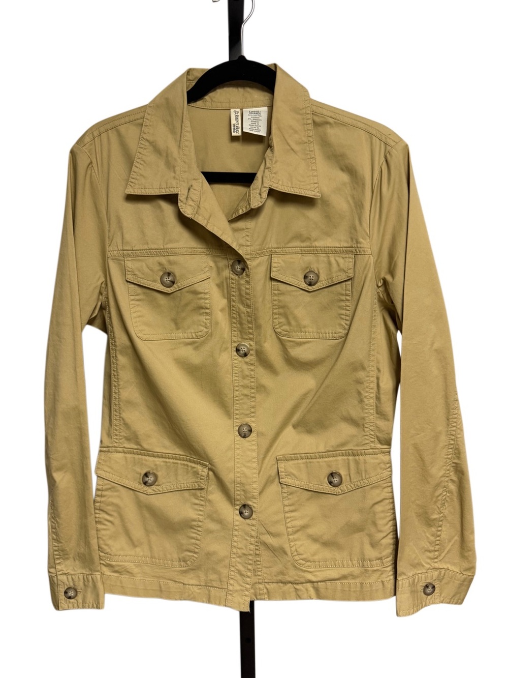 Vintage St. John's Bay Lightweight Utility Jacket Khaki Size L Gorpcore Granola